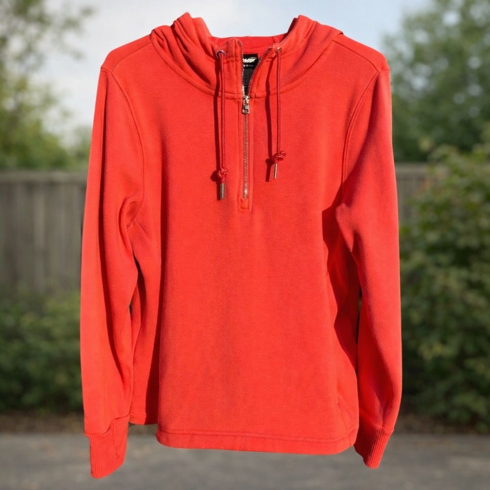 Avia’s Women’s, Size M, Pink, Quarter Zip, Fashionable Hoodie. UTC